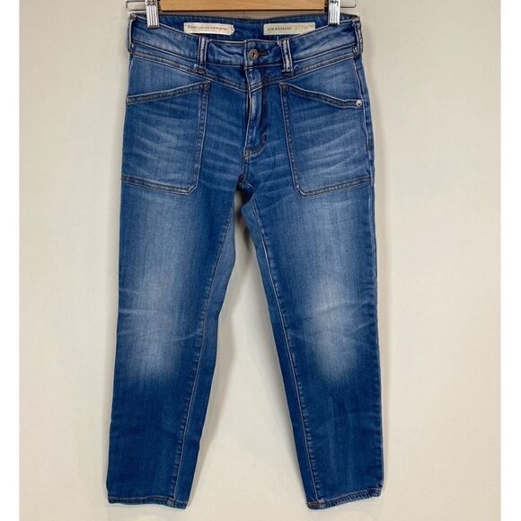 Anthro Pilcro And The Letterpress High-Rise Slim Boyfriend Jeans - Picture 4 of 12